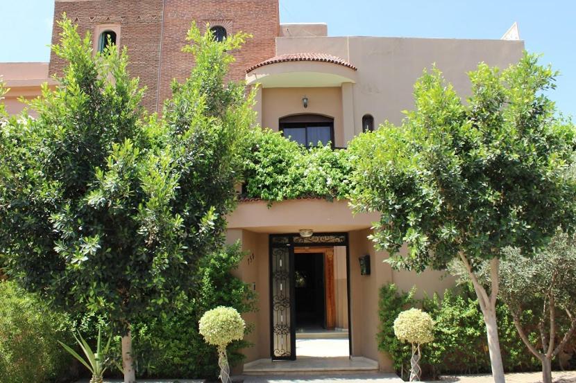 Magnifique Villa Avec Piscine Chauffee Que Pour Famille Marrakesh Exterior foto