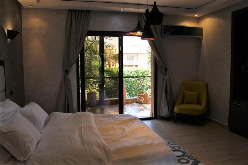 Magnifique Villa Avec Piscine Chauffee Que Pour Famille Marrakesh Exterior foto